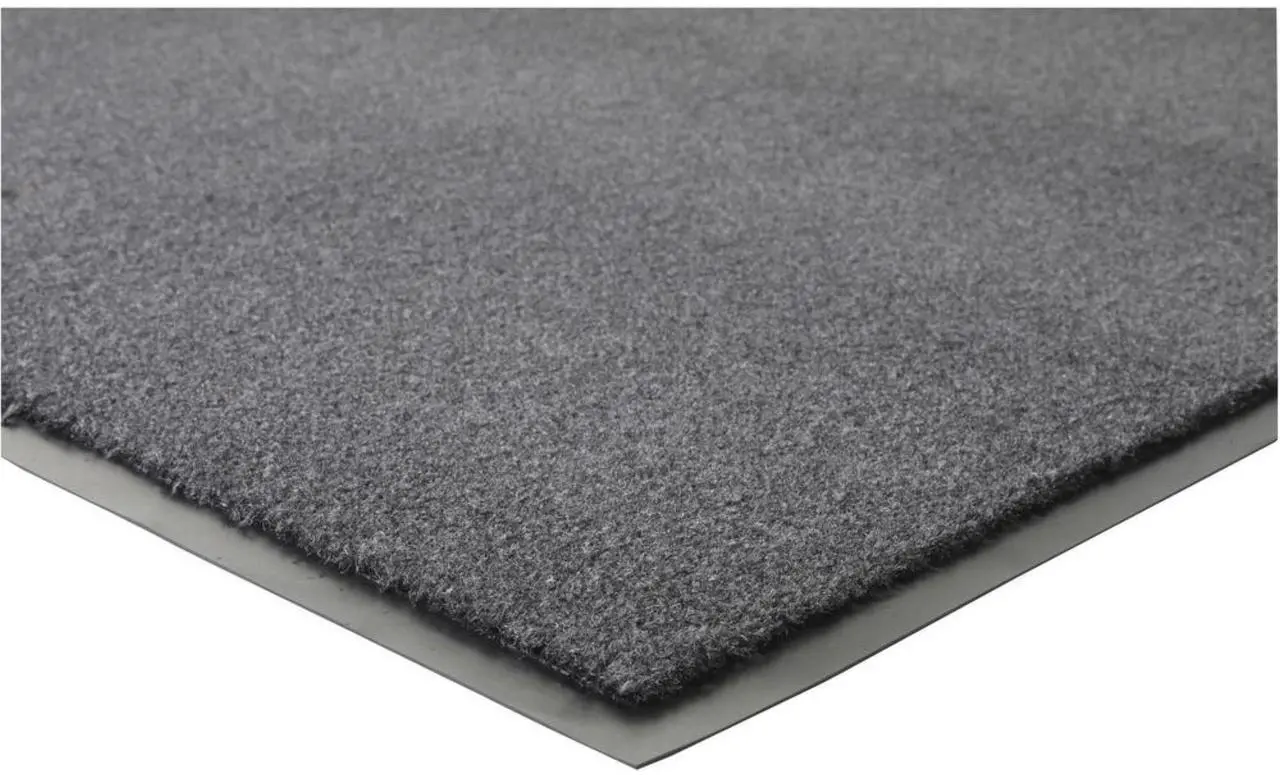 Alt view image 12 of 13 - Genuine Joe Indoor Mat Moisture Absorbent Vinyl Back 4'x6' Charcoal 56462