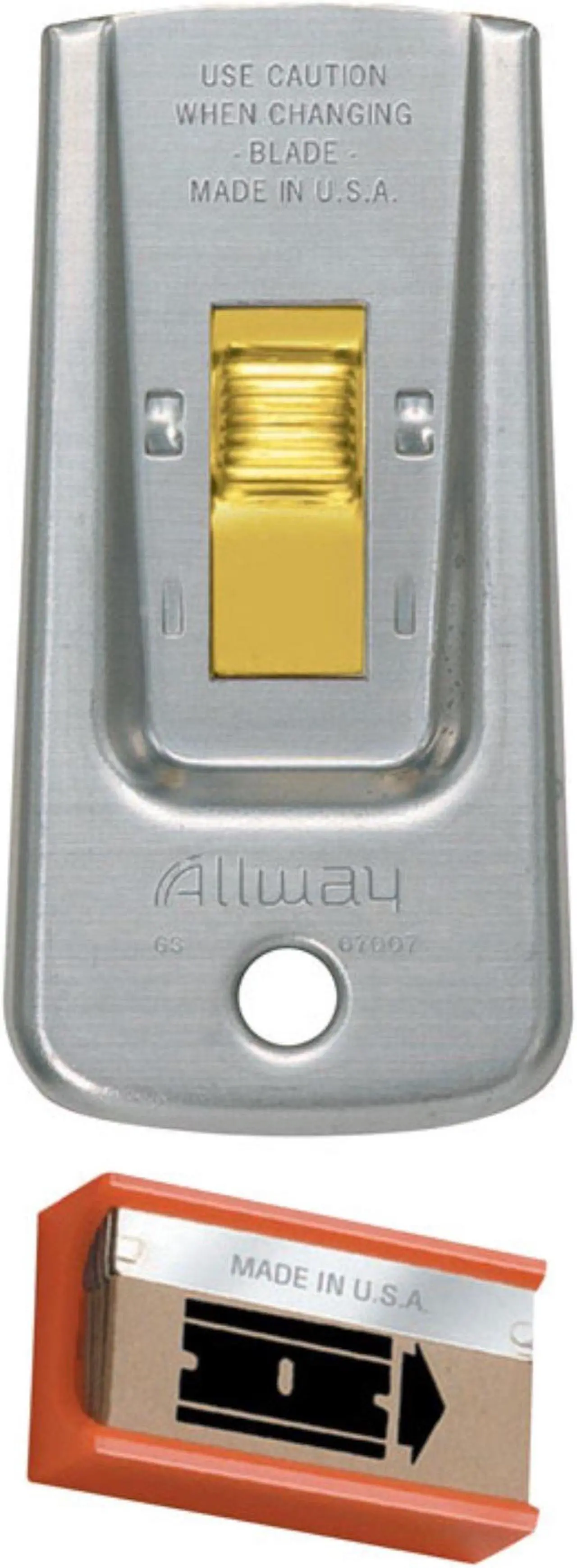 Alt view image 7 of 7 - Allway Tools Safety Glass Scraper  GS