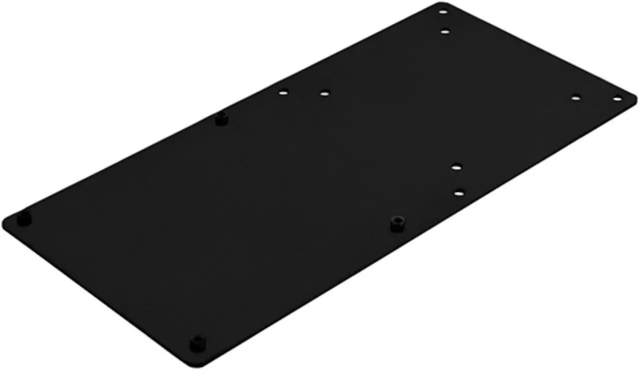 Alt view image 5 of 5 - VESA extension bracket / 142.5x215x2mm / SECC / Black