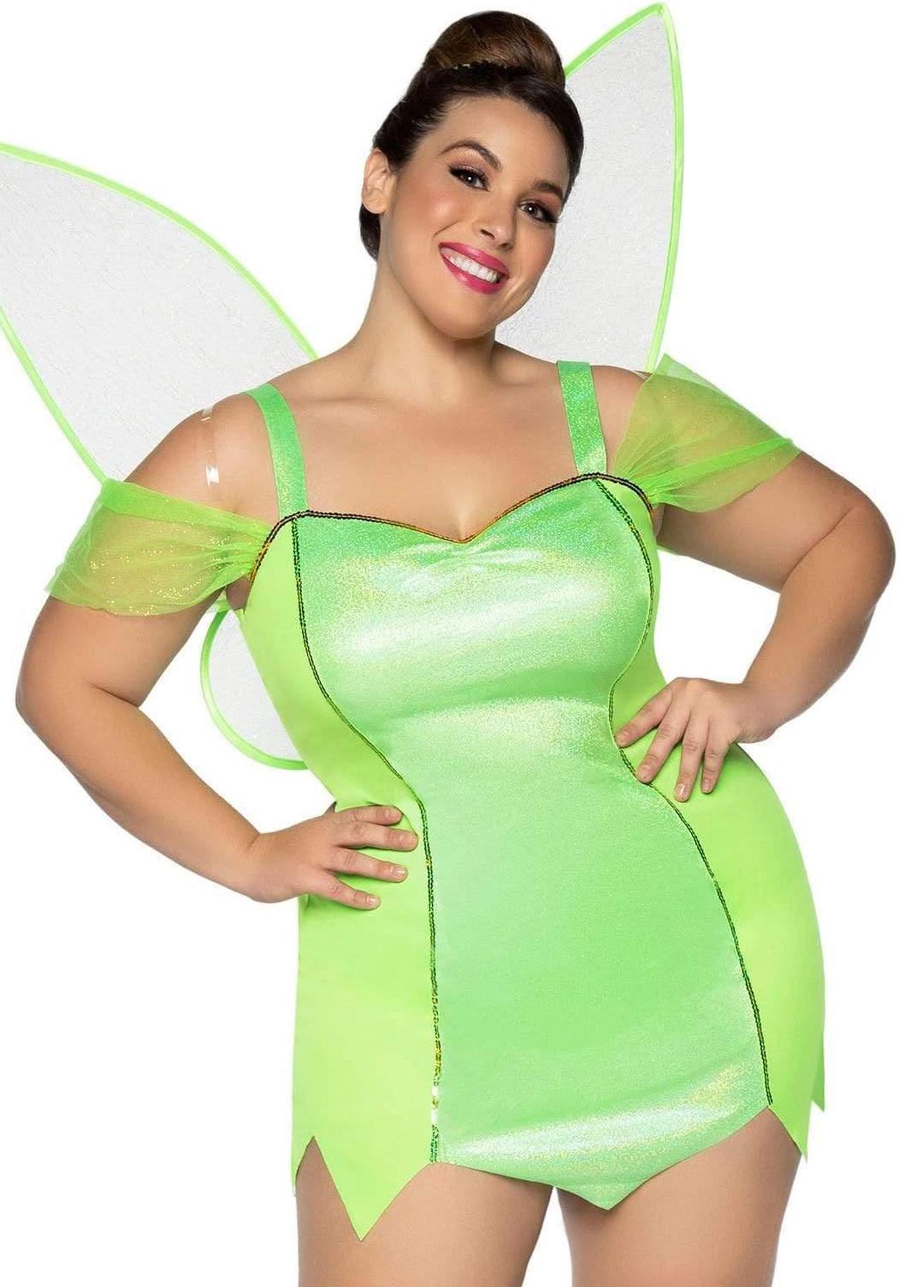 Main image of 4 PC Pretty Pixie, includes se - 3X-4X / GREEN