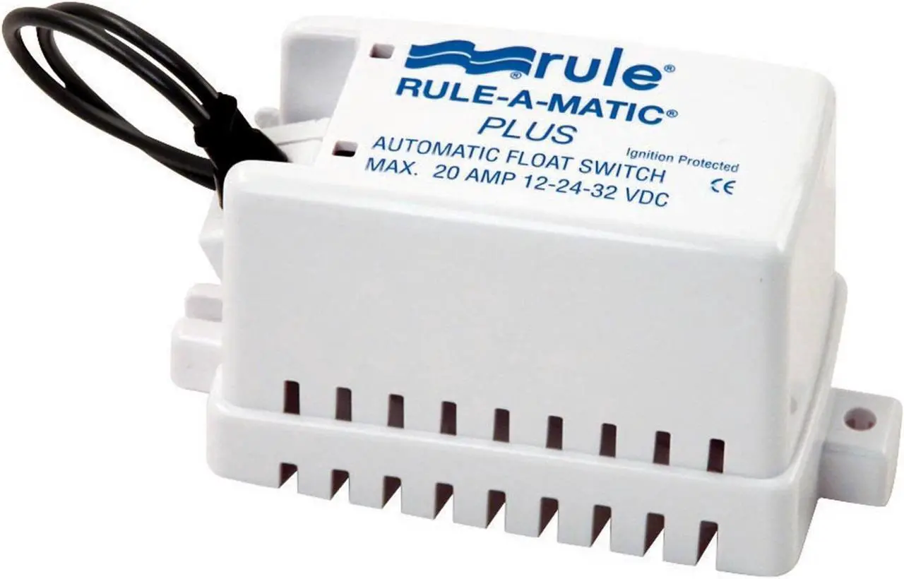 Alt view image 7 of 7 - RULE RULE-A-MATIC PLUS FLOAT SWITCH W/ FUSE HOLDER