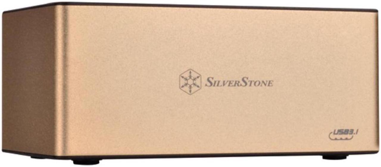 Alt view image 4 of 4 - SilverStone TS11G-C 3.5"& 2.5" SATA SSD/HDD Docking Station with USB 3.1 Type-C Gen 2 10Gbps