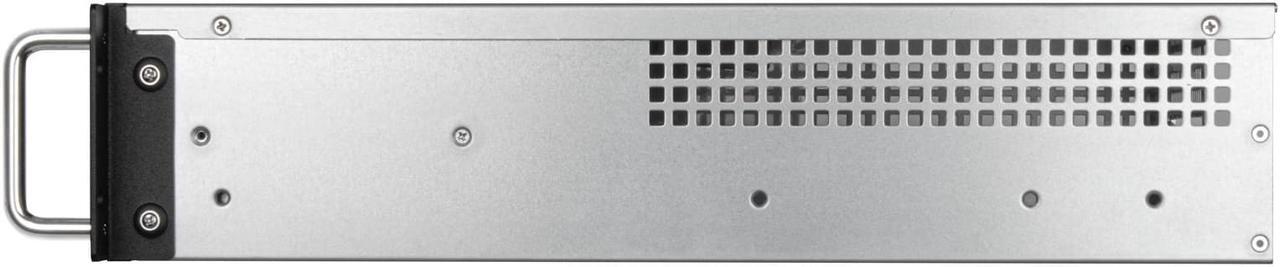 Alt view image 3 of 7 - Silverstone RM23-502-MINI 2U dual 5.25" drive bay Micro-ATX rackmount industrial server chassis with USB 3.1 Gen1 interface