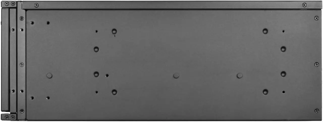 Alt view image 4 of 8 - Silverstone RM44 4U rackmount server chassis with enhanced liquid cooling compatibility
