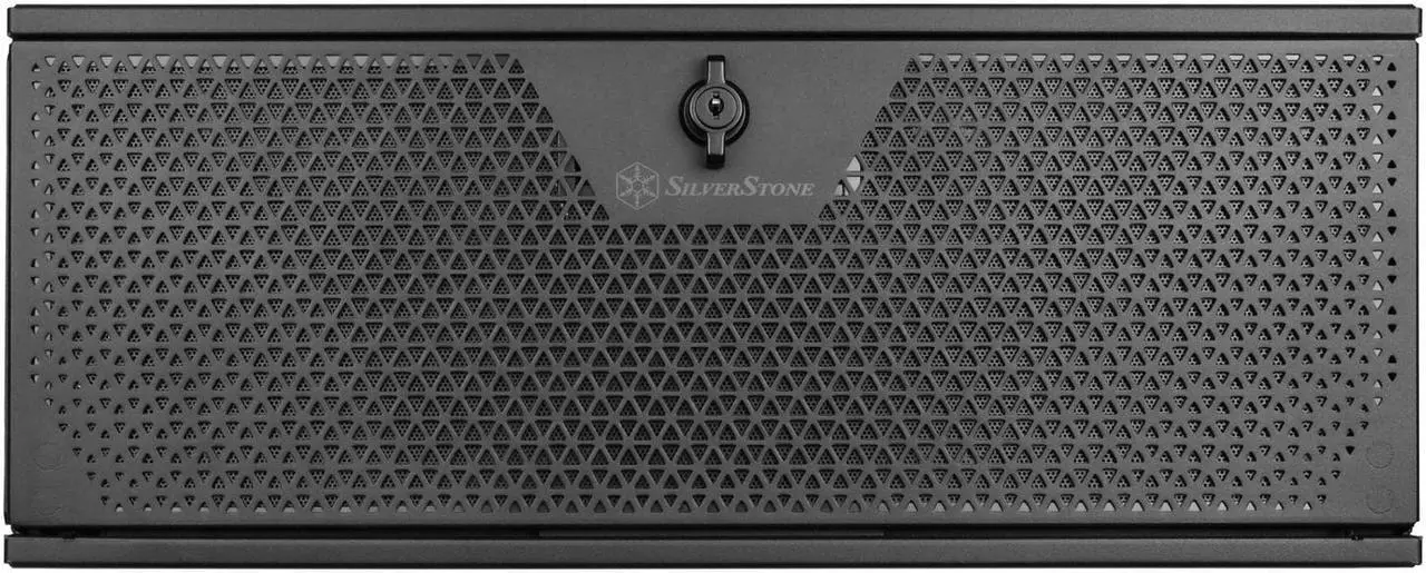 Alt view image 3 of 8 - Silverstone RM44 4U rackmount server chassis with enhanced liquid cooling compatibility