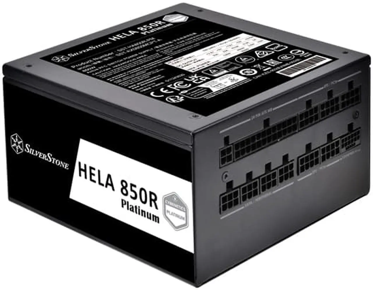 Main image of Silverstone HELA 850R Platinum Cybenetics Platinum 850W PCIe 5.0 fully modular ATX PSU
