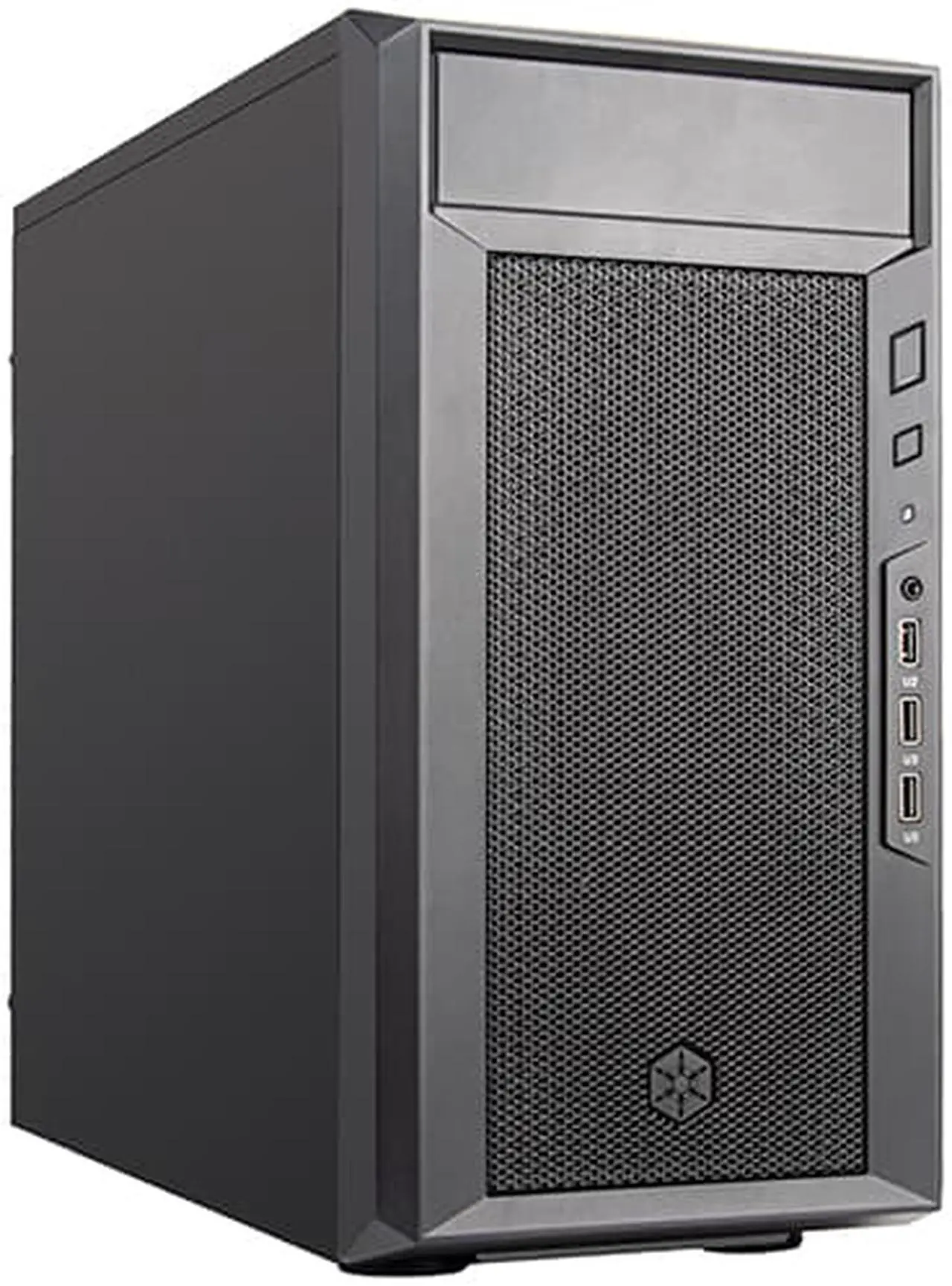 SilverStone FARA 311 midi tower behuizing Zwart | 3x USB-A