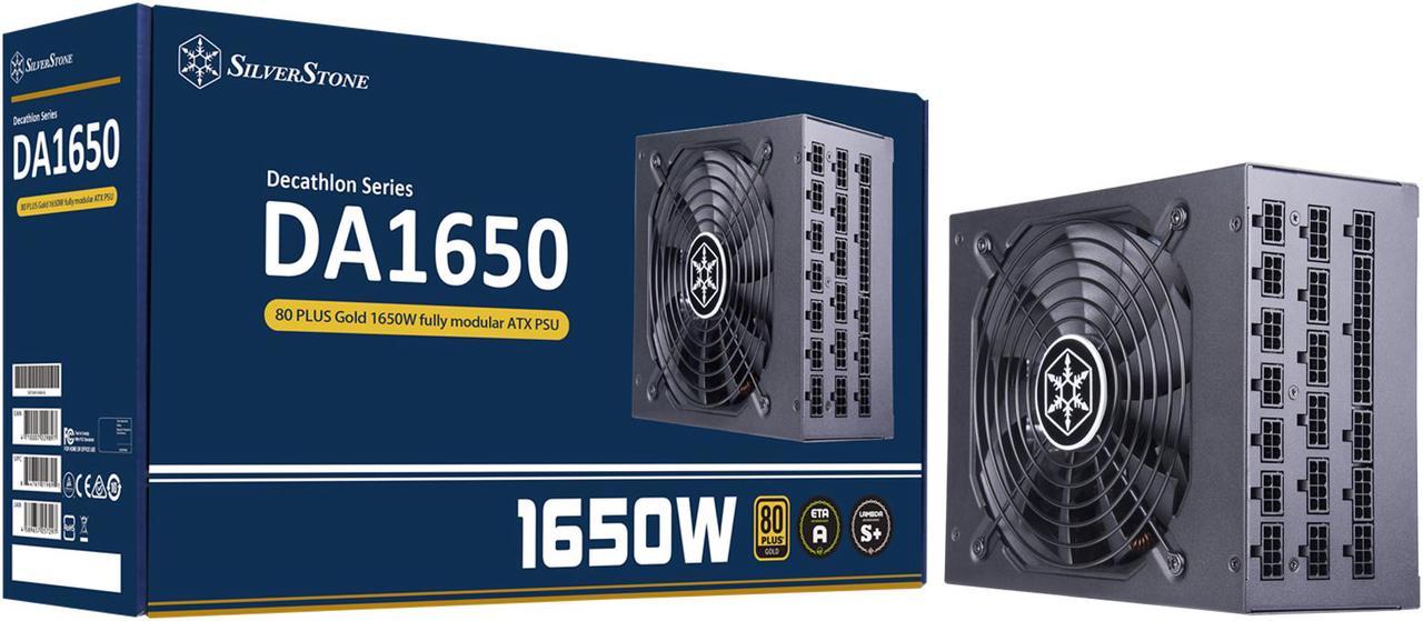 Silverstone DA1650 Gold 80 PLUS Gold 1650W fully modular ATX power supply