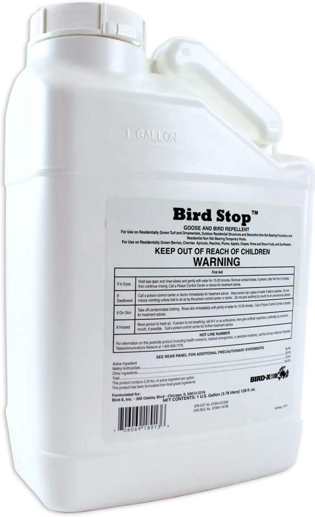 Alt view image 3 of 6 - Bird-X Bird Repellent, Bird Stop  BS-GAL