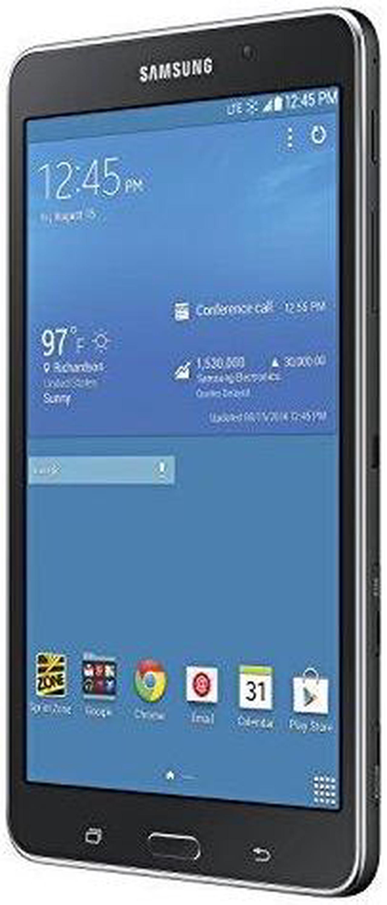 Alt view image 8 of 8 - Samsung Galaxy Tab 4 SM-T237P 16 GB Tablet - 7" - Wireless LAN - Sprint - 4G - 1.20 GHz - Ebony Black