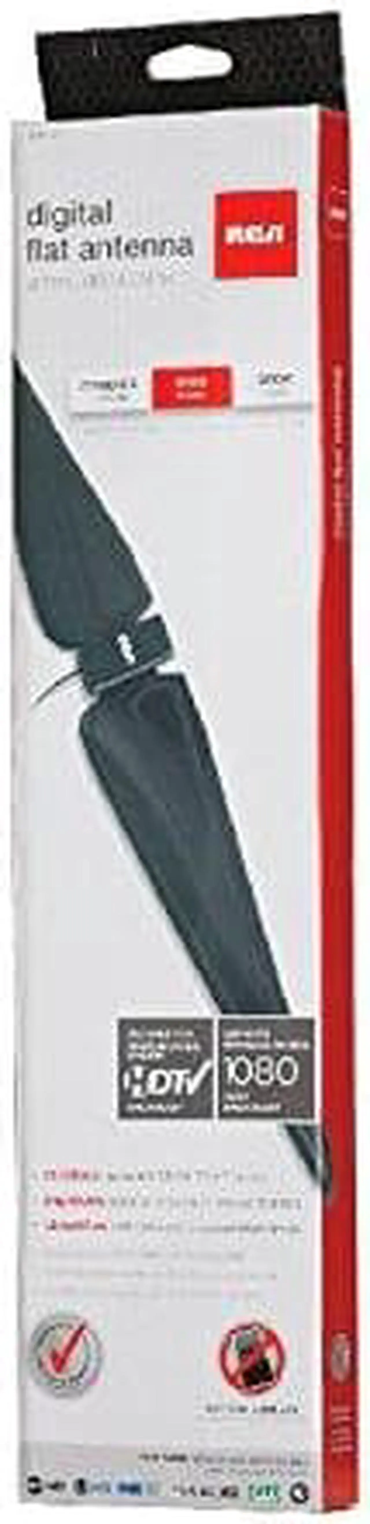 Main image of RCA Indoor Flat Digital TV Antenna, Enhanced Reception - Ultra Slim Profile