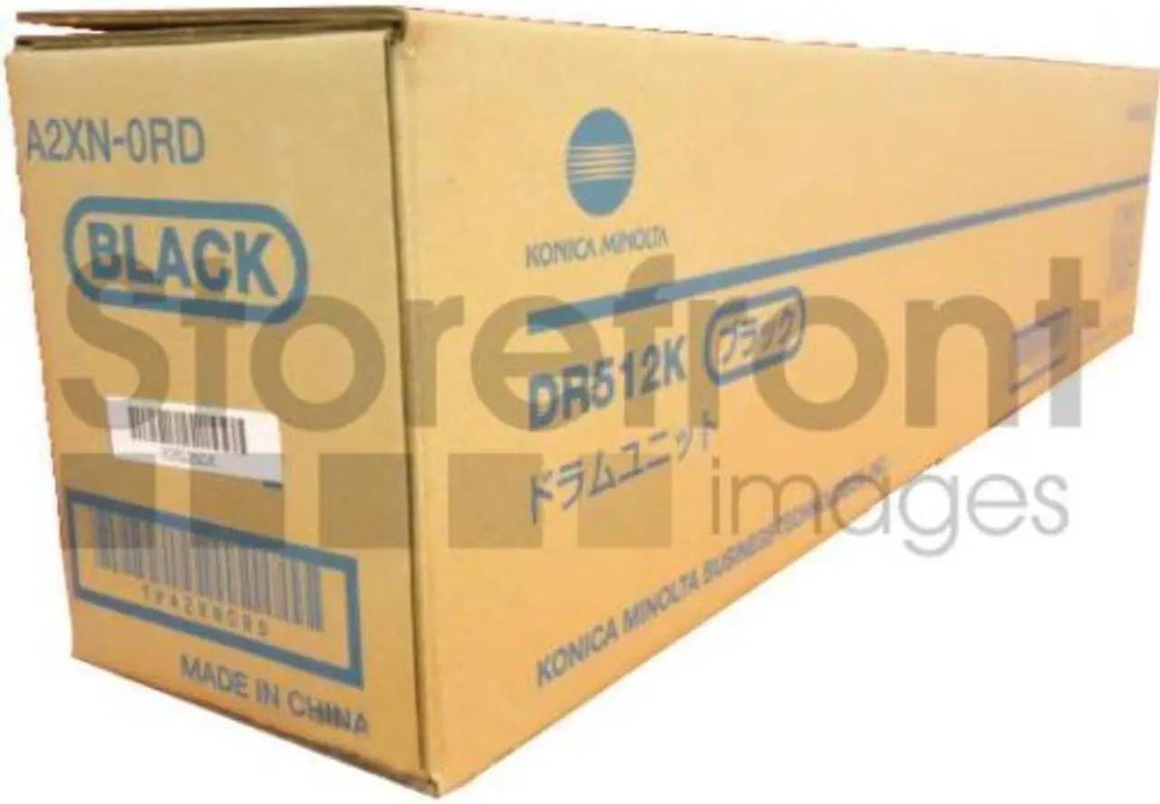 Alt view image 2 of 7 - Black Drum Unit for Konica Minolta A2XN0RD bizhub 224e, 284e, 364e, 454e, 554e, C224, e, C284, e, C364, e, C454, e, C554, e, Genuine Konica Minolta Brand