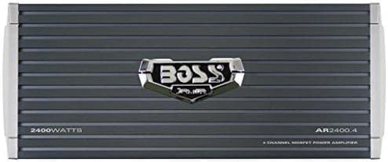 Alt view image 14 of 20 - New Boss Ar2400.4 2400 Watt 4 Channel Car Amplifier Car Audio Car Amp