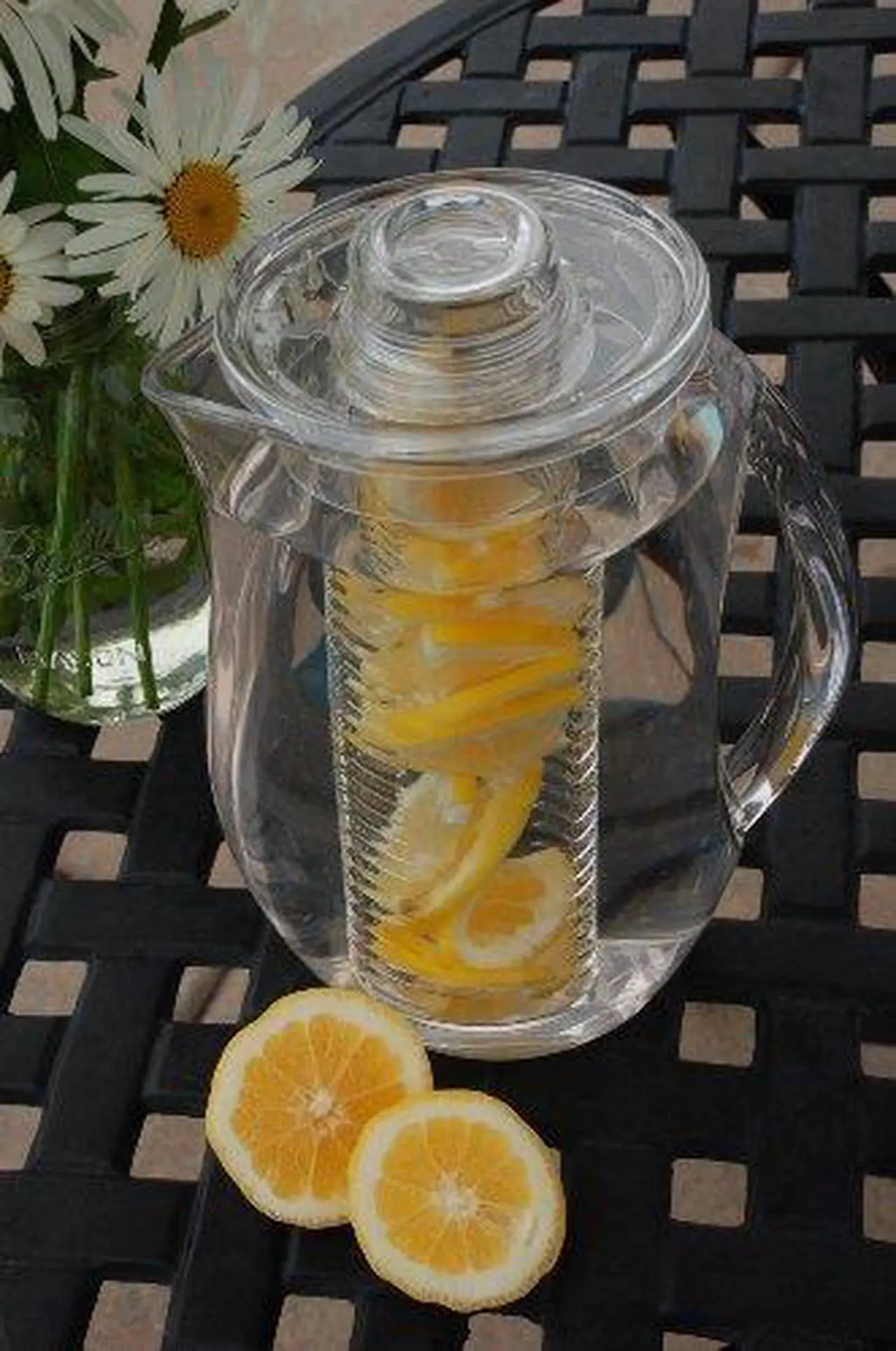 Alt view image 8 of 20 - Prodyne FI-3 Fruit Infusion Pitcher, Clear