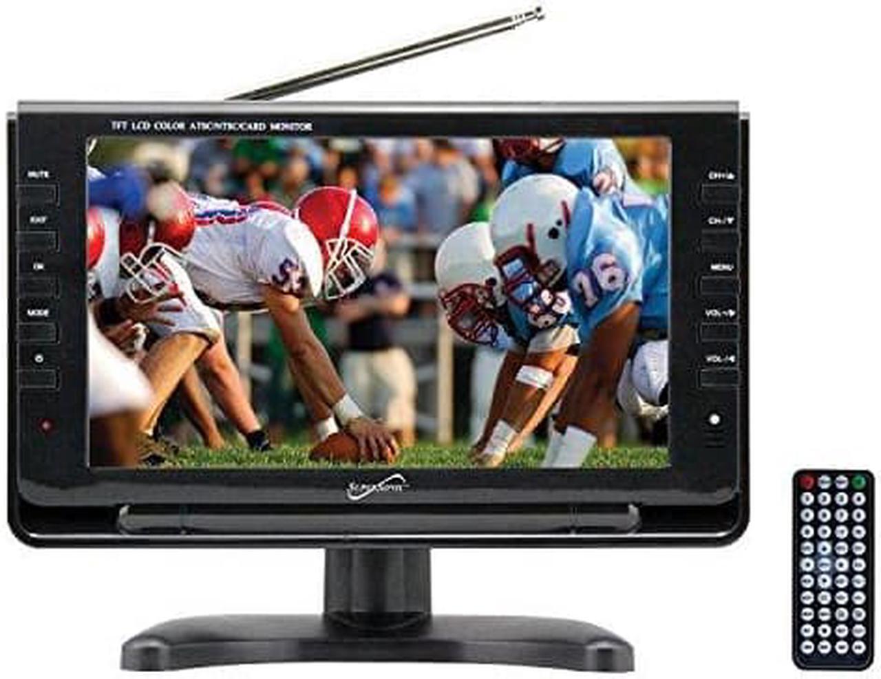 Alt view image 6 of 20 - Supersonic SC-499 9" Widescreen Portable Digital LCD TV with Built-in TV Tuner