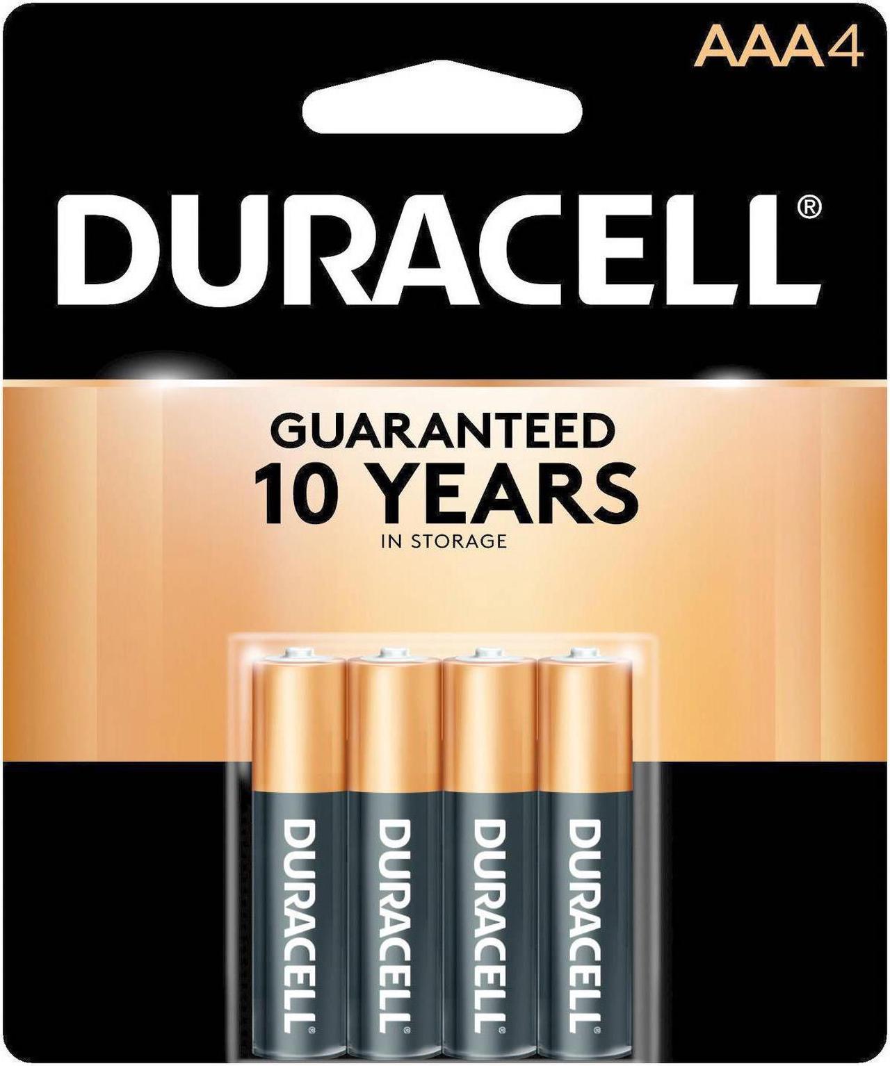 Main image of DURACELL CopperTop MN2400 1.5V AAA Alkaline Battery, 4-pack