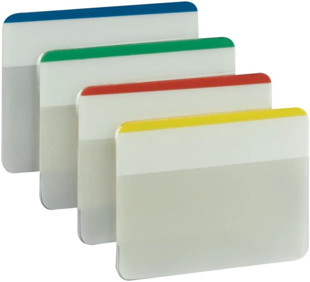 Alt view image 8 of 20 - Post-it File Tabs 2 x 1 1/2 Lined Assorted Primary Colors 24/Pack 686F1