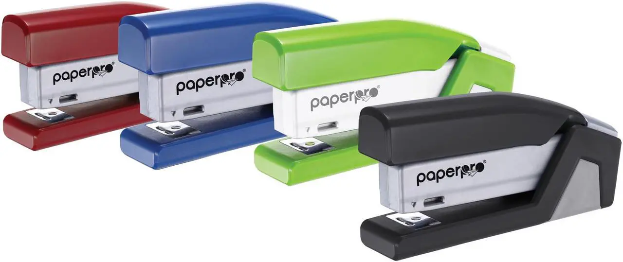 Alt view image 13 of 15 - Paperpro-Bostitch Compact Stapler Half Strip 15-sheet Capacity Assorted 1558