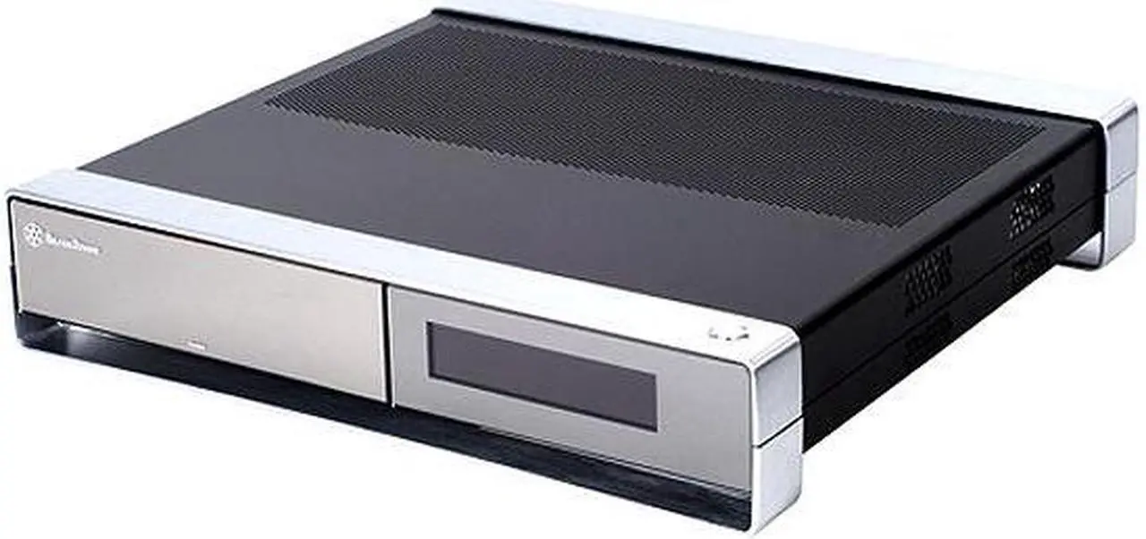 Main image of SILVERSTONE Acrylic Front Panel, 4.0mm Aluminum Frames, 0.8mm SECC Body Milo Series SST-ML02B-MXR MoDT Micro-ATX, Mini-ITX, DTX Media Center / HTPC Case