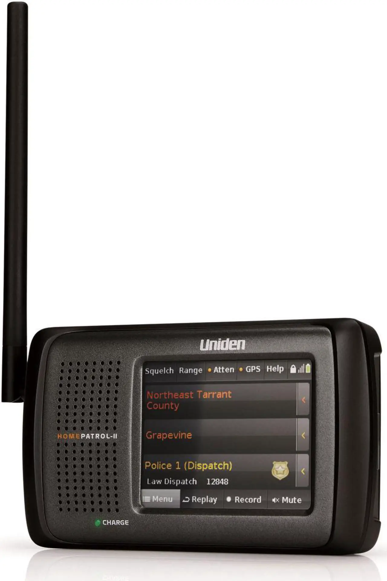 Alt view image 7 of 15 - Uniden Homepatrol-2 Color Touchscreen Scanner w/ 4 GB MicroSD Card