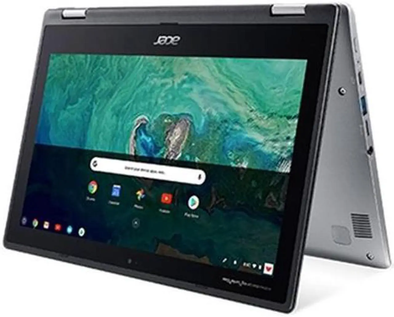 Alt view image 3 of 15 - Acer Chromebook Spin 11 CP311-1H-C5PN 11.6" Touchscreen LCD 2 in 1 Chromebook - Intel Celeron N3350 Dual-core (2 Core) 1.10 GHz - 4 GB LPDDR4 - 32 GB Flash Memory - Chrome OS - 1366 x 768 - In-pl