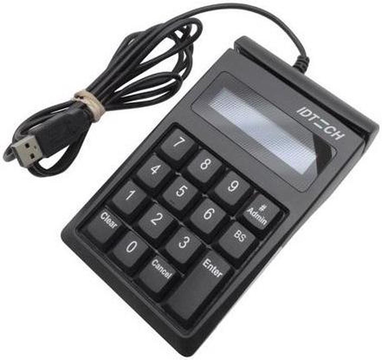 Alt view image 2 of 3 - ID Tech Securekey M100/M130 Encrypted Key Pad w/MagStripe Card Reader IDKE-534833BEM