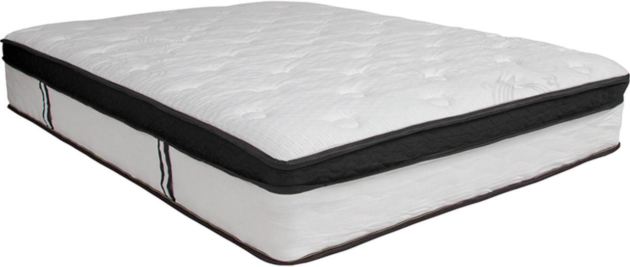 Alt view image 7 of 14 - Capri Comfortable Sleep 12 Inch CertiPUR-US Certified Memory Foam & Pocket Spring Mattress, Full Mattress in a Box