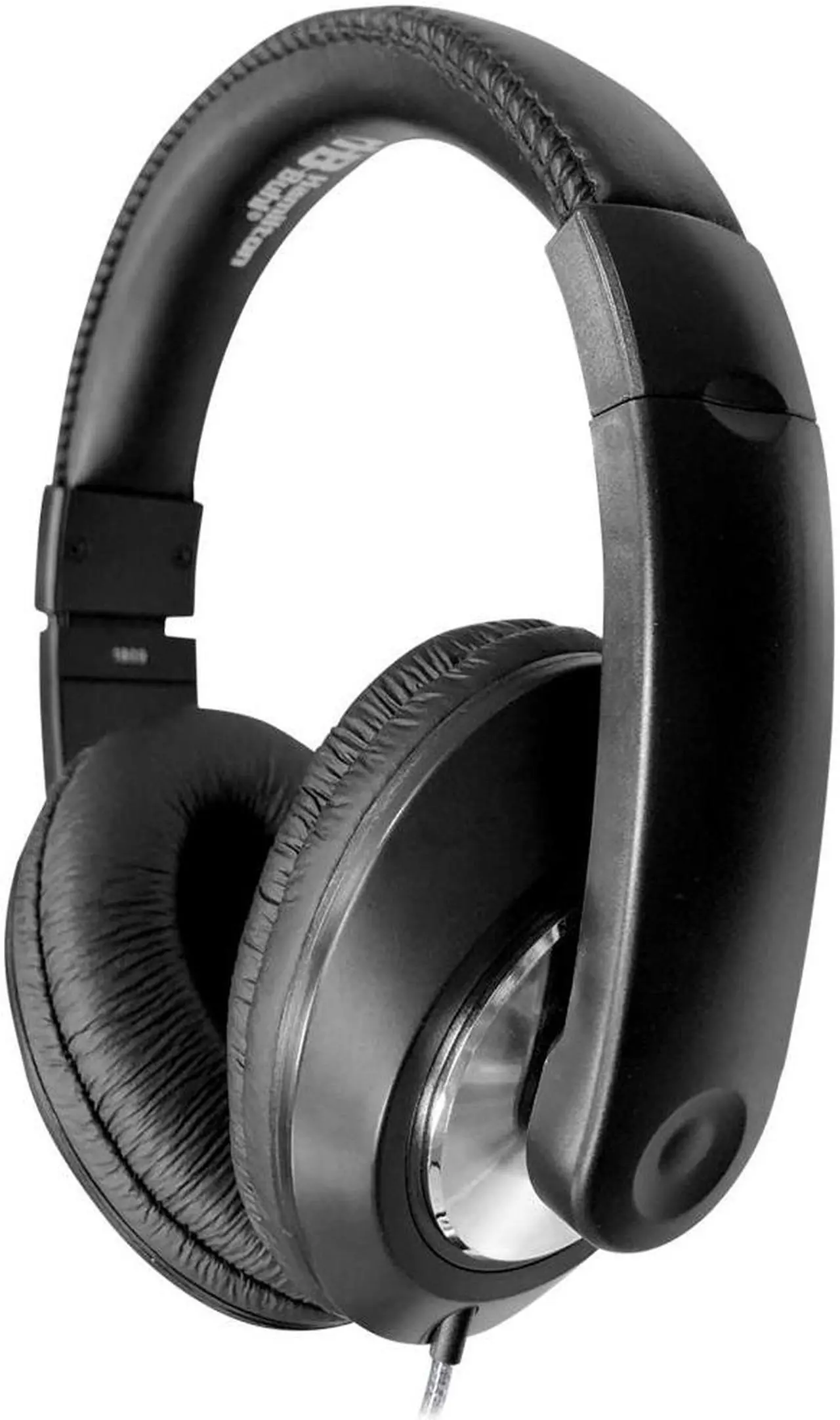 Alt view image 11 of 11 - HamiltonBuhl Smart-Trek™ Deluxe Stereo Headphone with In-Line Volume Control and 3.5mm TRS Plug (ST1BK) - Black
