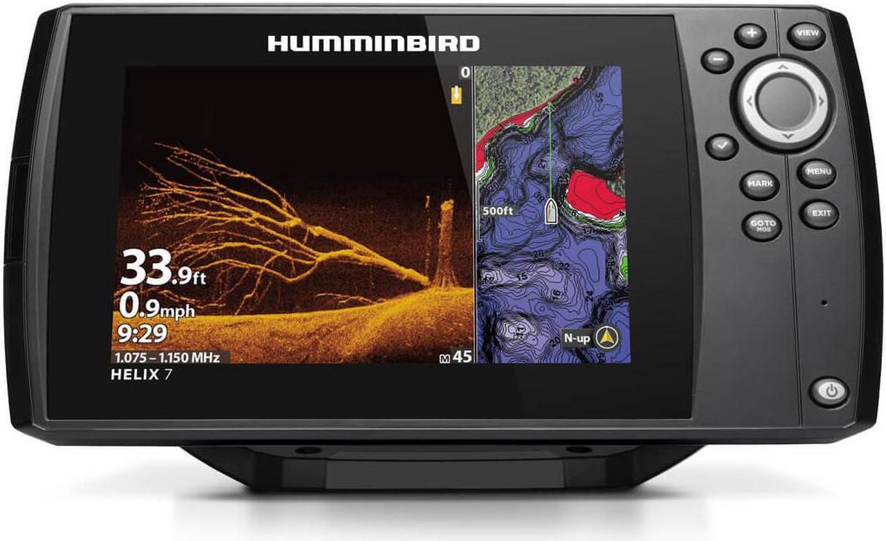 Alt view image 12 of 12 - Humminbird HELIX 7 CHIRP Mega DI Fishfinder/GPS Combo G3N - 411070-1 HELIX 7 CHIRP MEGA DI GPS G3N