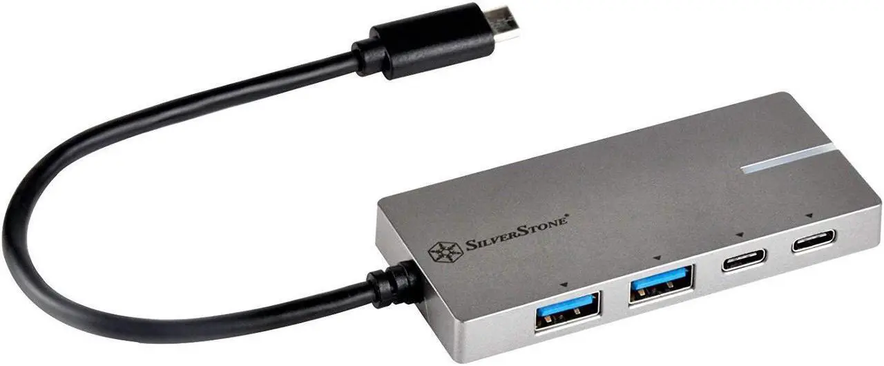 Main image of USB 3.1 Gen 1 Type-C to Dual USB Type-A and dual Type-C hub