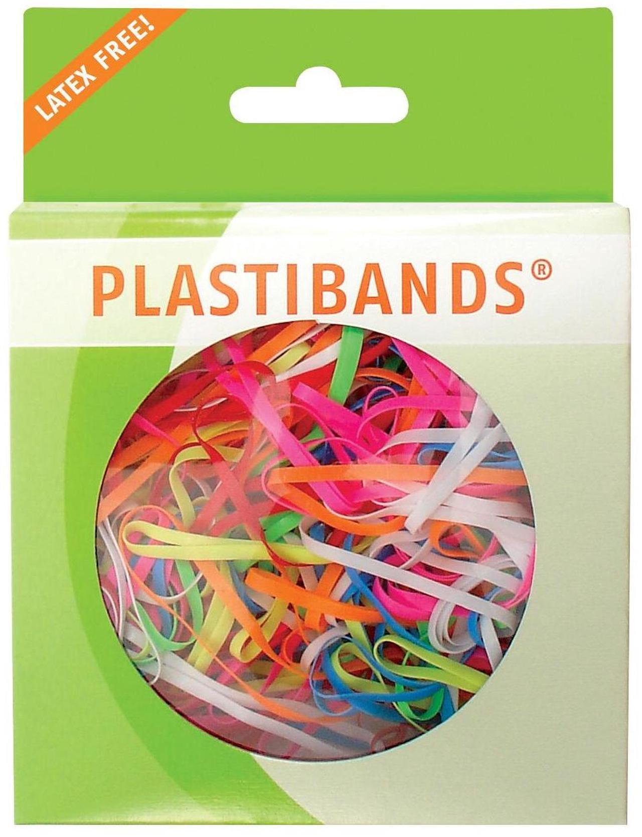 Alt view image 8 of 20 - Baumgartens PlastiBands, Size 4-1/4", 100/BX, Assorted Colors SF6000