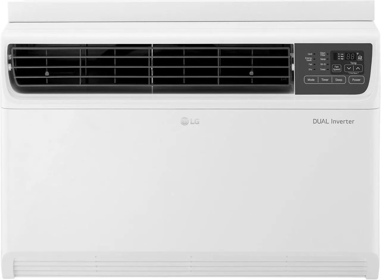 Alt view image 3 of 8 - LG LW1817IVSM 18000 BTU Window Air Conditioner with Inverter 230V White