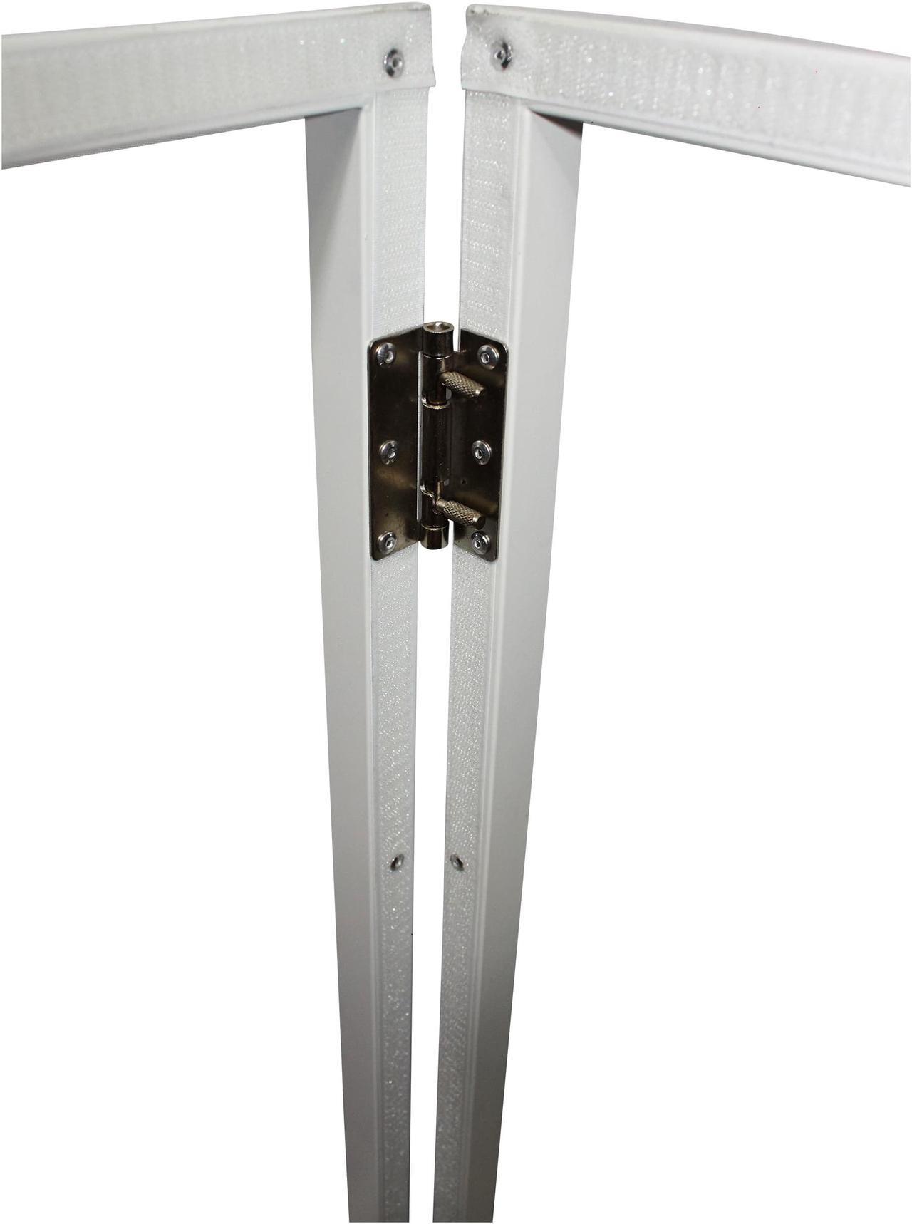 Alt view image 4 of 13 - ProX Direct XF-4X3048W MK2 Four Panel ProX DJ Facade White Collapse and Go Facade Panels