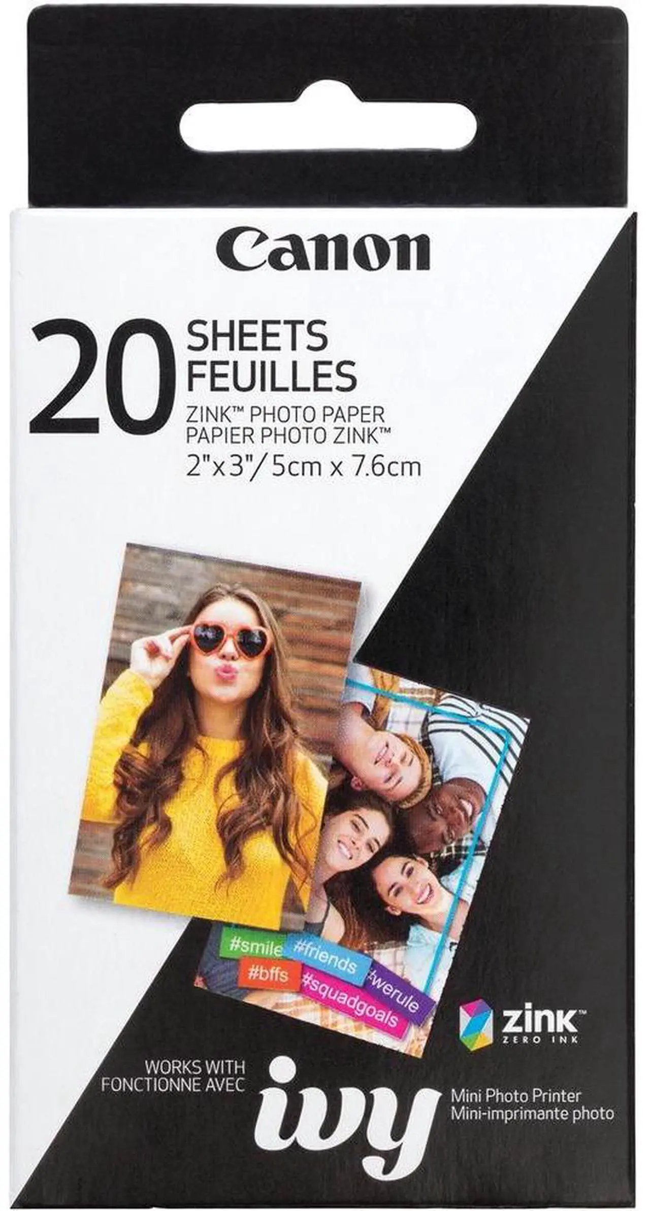 Alt view image 5 of 9 - CANON ZINK PHOTO PAPER PACK (20 SHEETS)