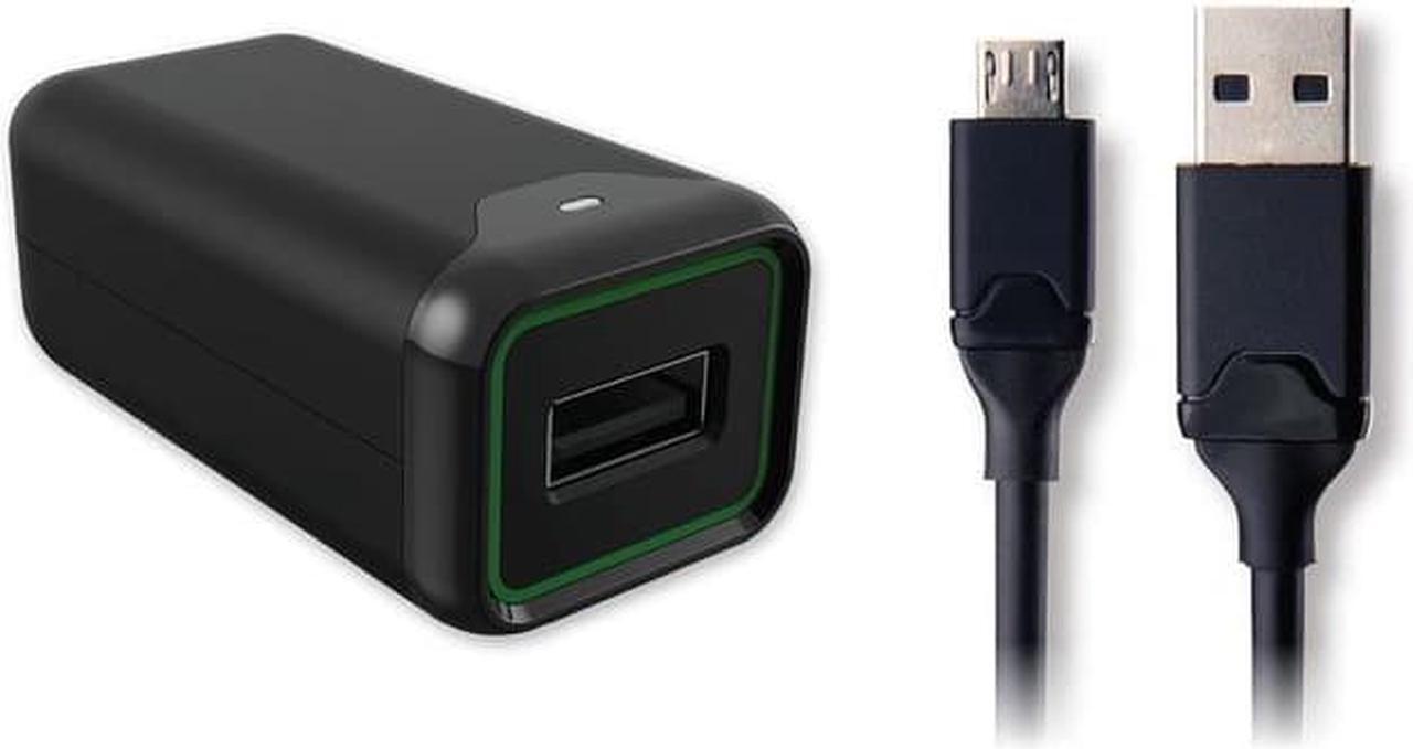 Alt view image 5 of 9 - **NEW MODEL** Qmadix Micro USB Qualcomm Quick Charge 2.0 - Charge Your Device Up To 75% Faster - Samsung Adaptive Fast Charger (Travel)