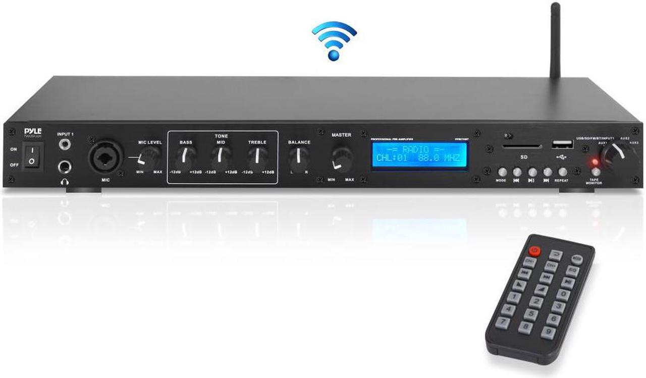 Alt view image 2 of 8 - PYLE PPRE70BT BLUETOOTH AMPLIFIER RECEIVER SOUND SYSTEM