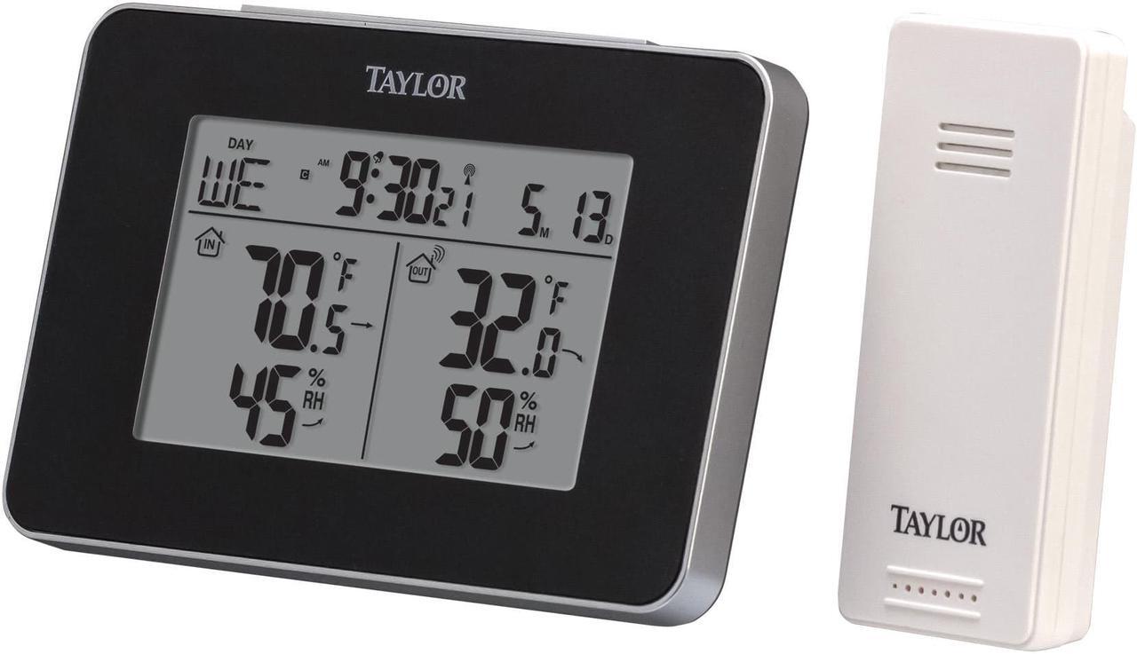Alt view image 7 of 12 - Taylor Precision Products 1731 Wireless Indoor & Outdoor Weather Station with Hygrometer