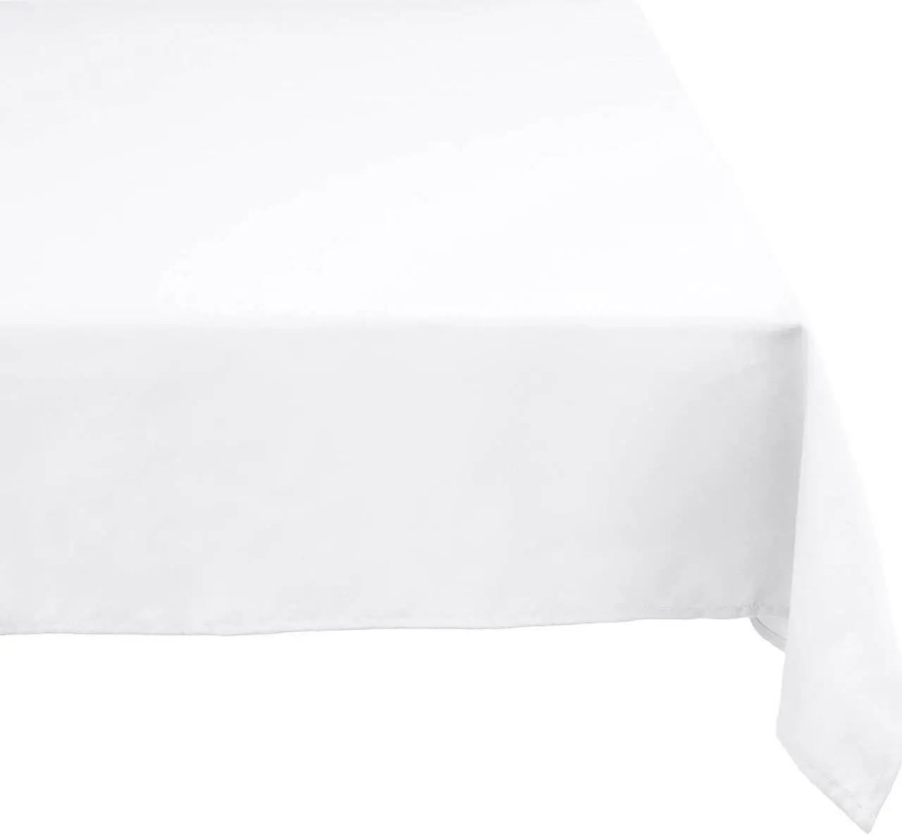 Main image of DII White Polyester Tablecloth