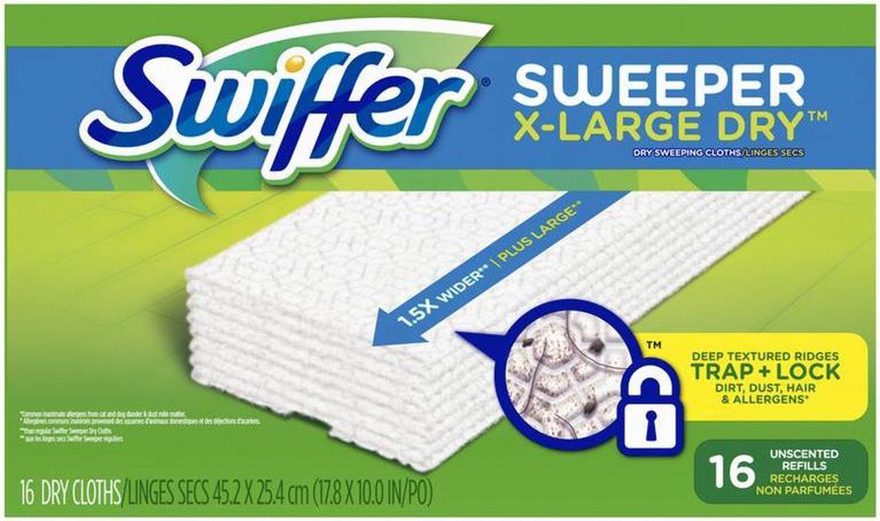 Alt view image 8 of 8 - SWIFFER SWEEPER PRO CLOTHS, PROFESSIONAL - 16