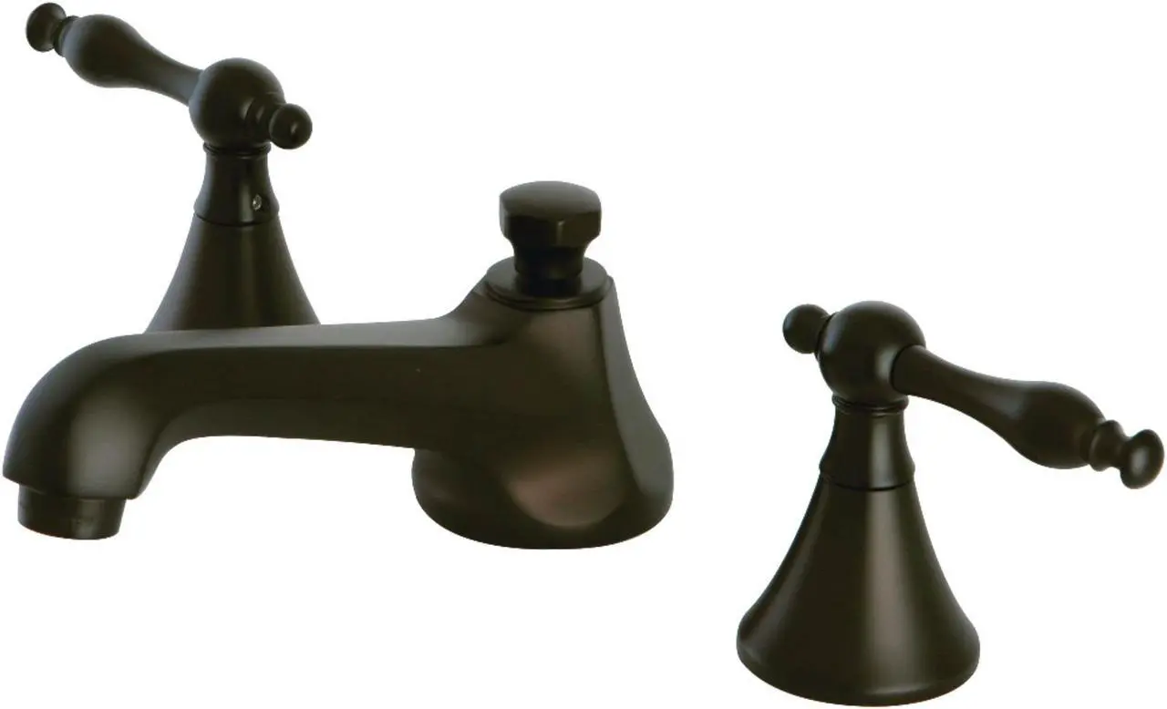 Main image of Kingston Brass KS4475NL 8 in. Widespread Bathroom Faucet, Oil Rubbed Bronze