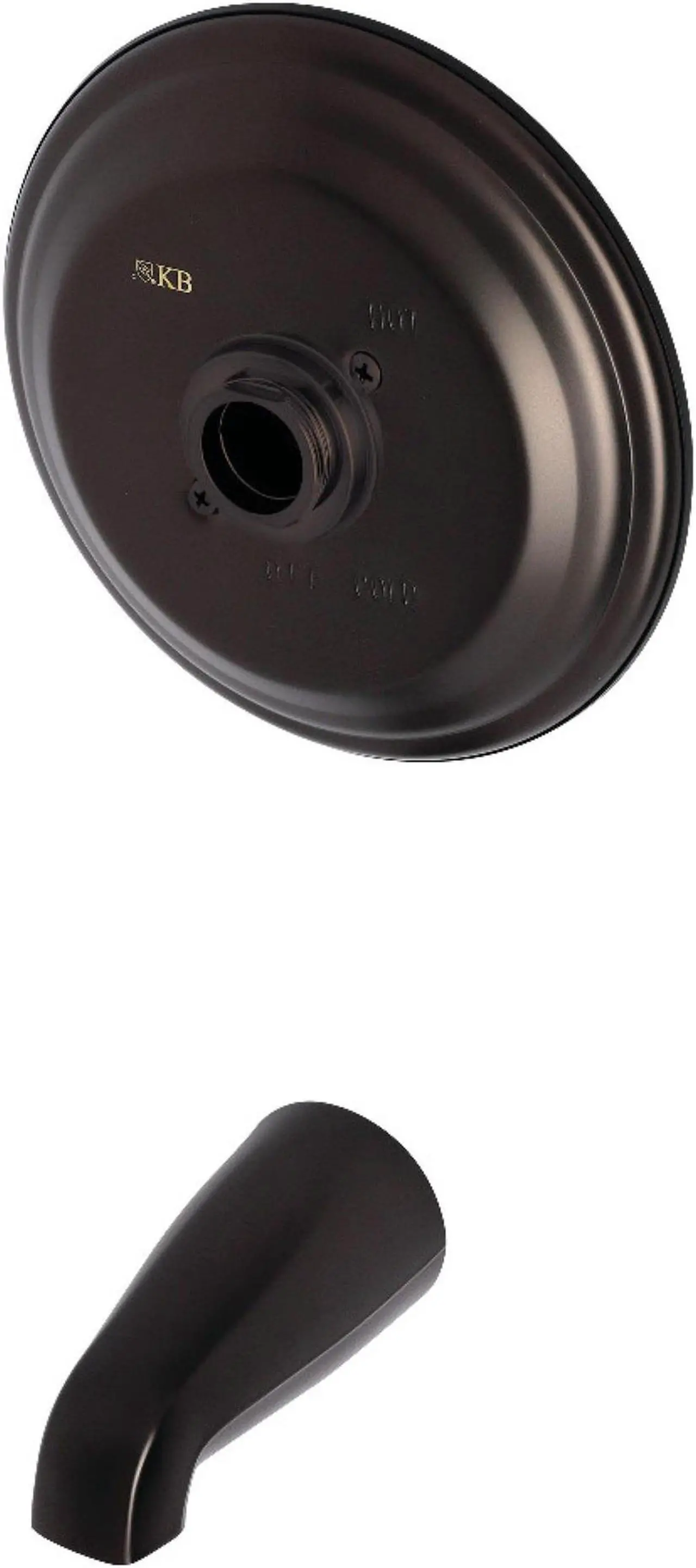 Main image of Kingston Brass KB3635TTLH Tub Trim Only Without Handle, Oil Rubbed Bronze