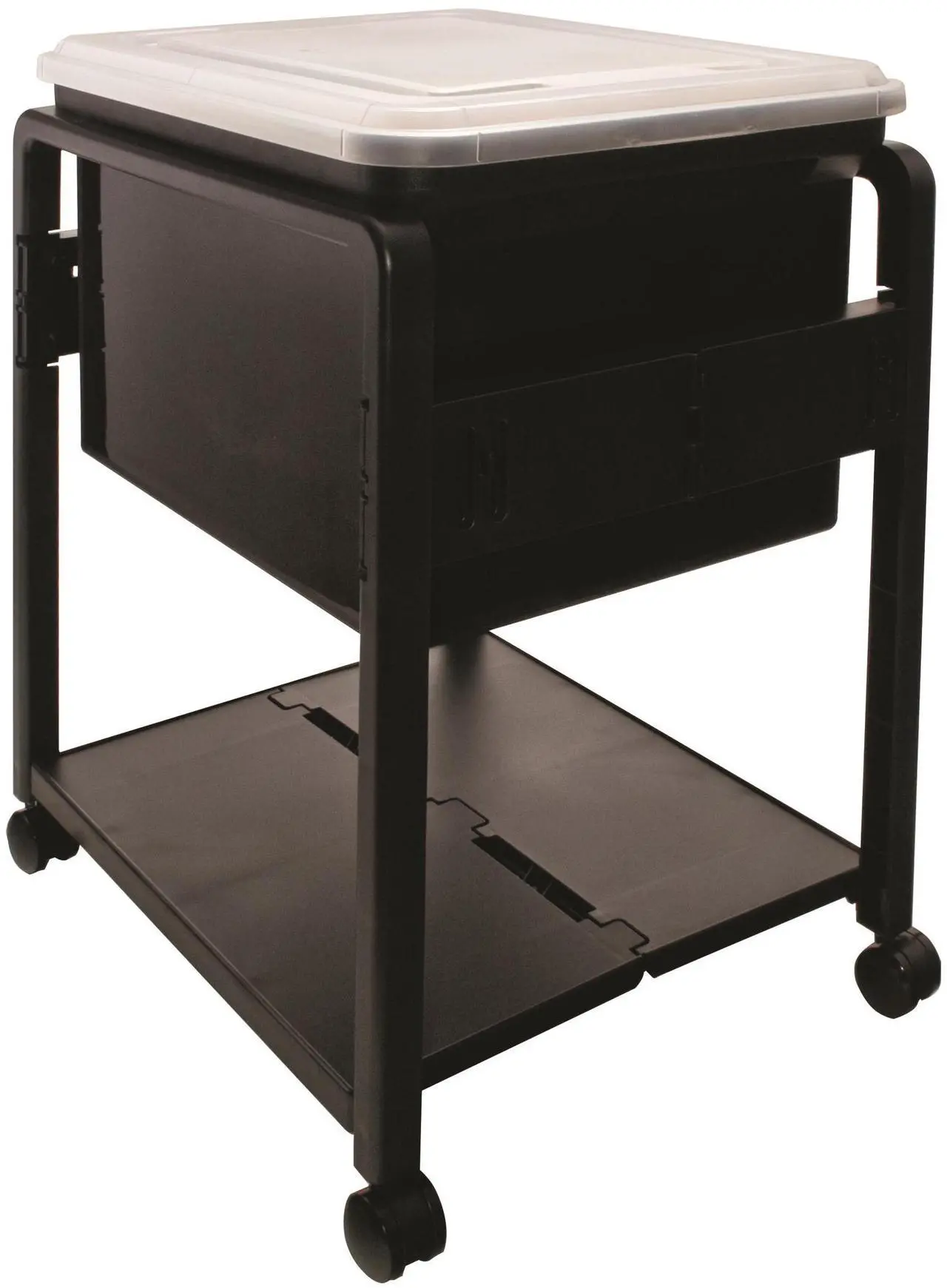 Alt view image 9 of 11 - Advantus Folding Mobile Filing Cart