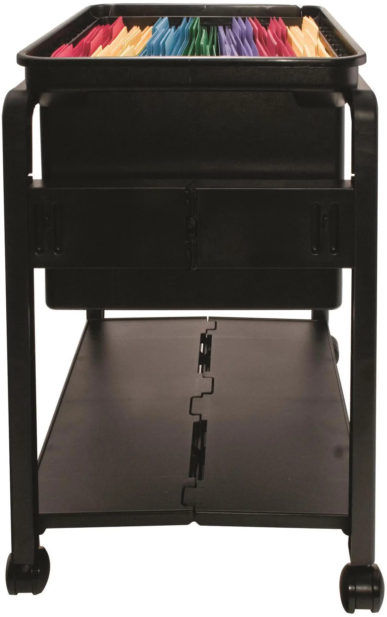 Alt view image 5 of 11 - Advantus Folding Mobile Filing Cart