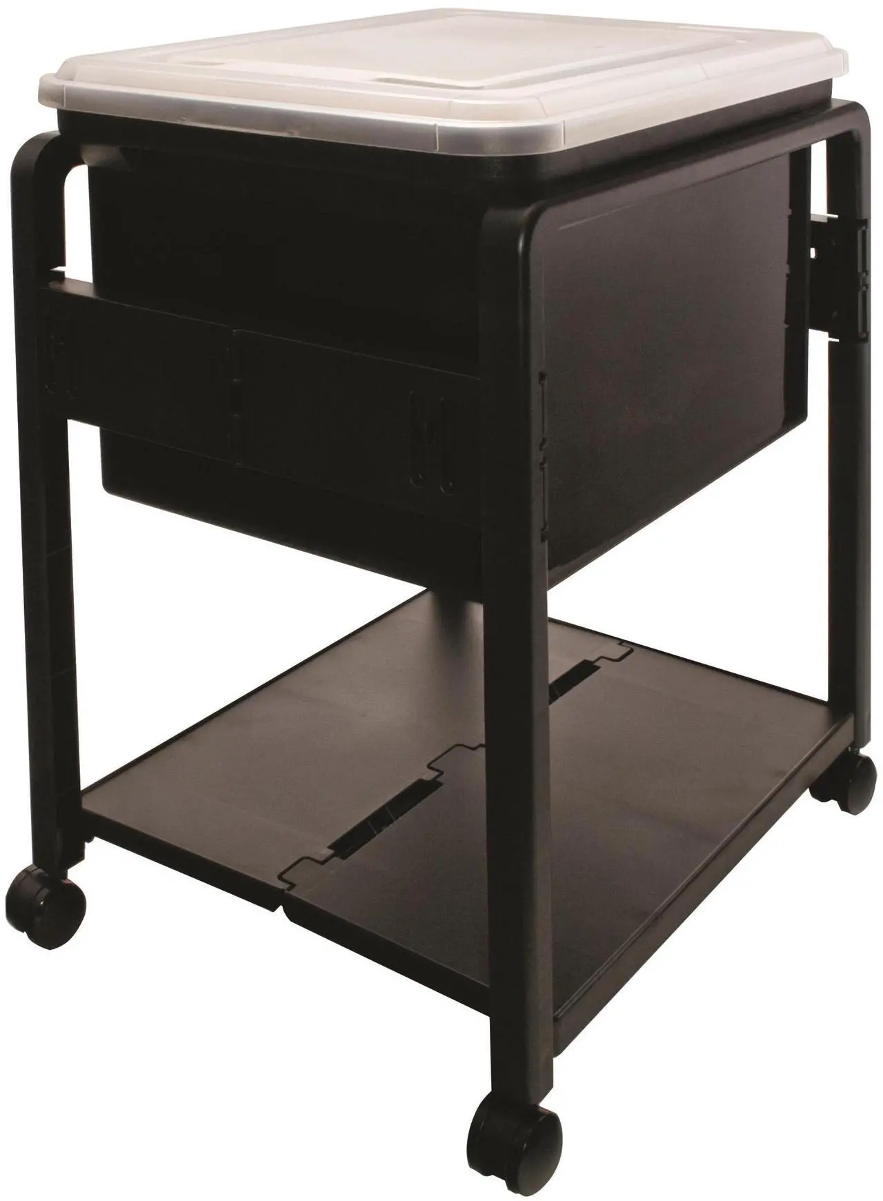 Alt view image 6 of 11 - Advantus Folding Mobile Filing Cart