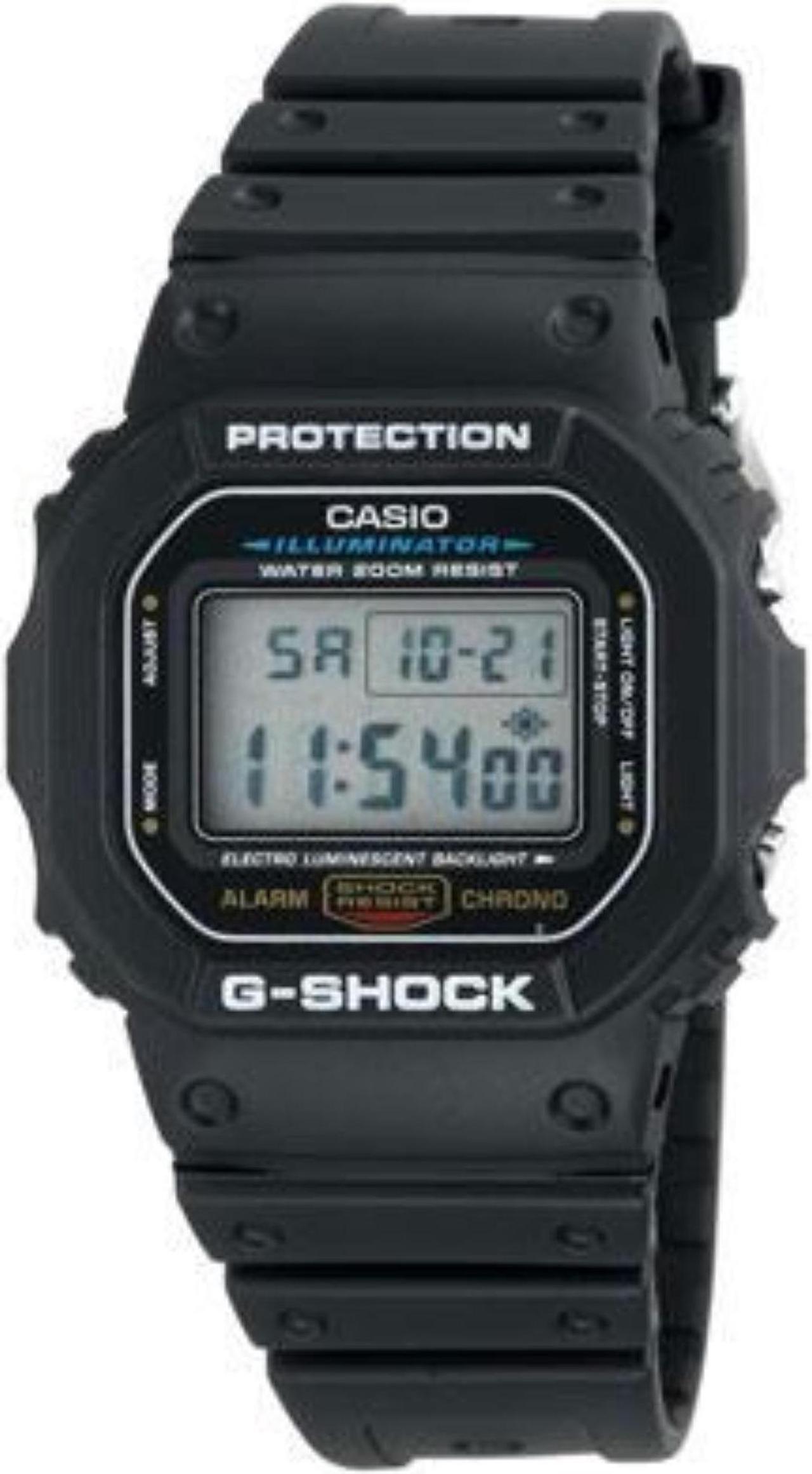 Alt view image 4 of 9 - Casio G-Shock Watch DW5600E-1V
