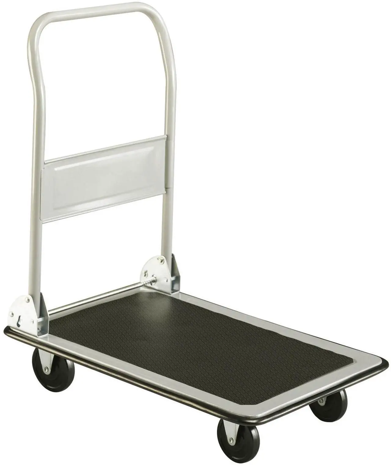 Alt view image 5 of 6 - Safco 4063 Tuff Truck Platform Truck - 500 lb Capacity - 36 x 24 - Gray