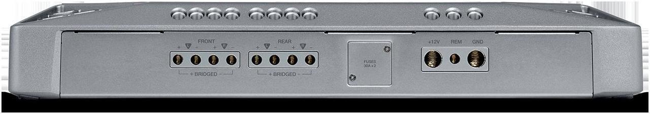 Alt view image 20 of 20 - Infinity M704A 4 Channel Marine Amplifier Silver 1000W