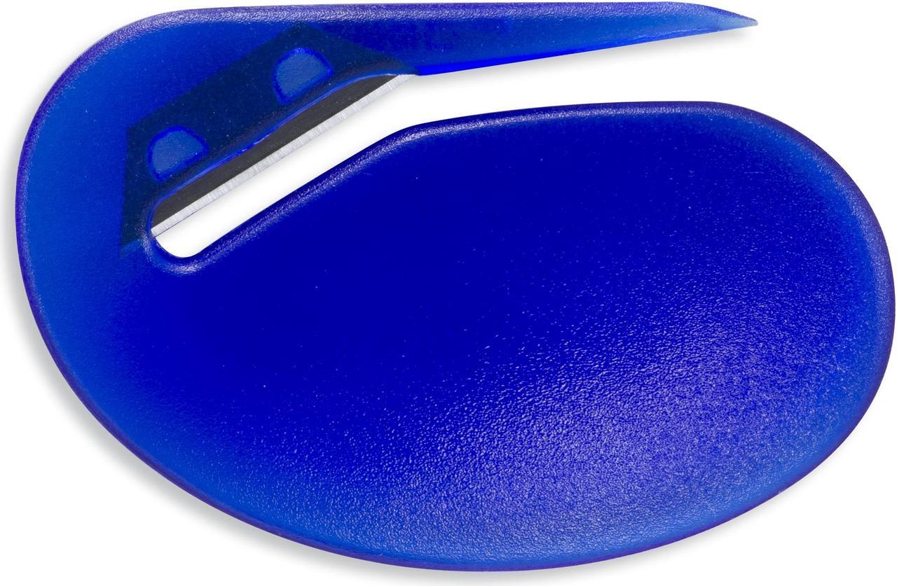 Alt view image 2 of 9 - Officemate Letter Opener Deluxe Compact Blue 30310