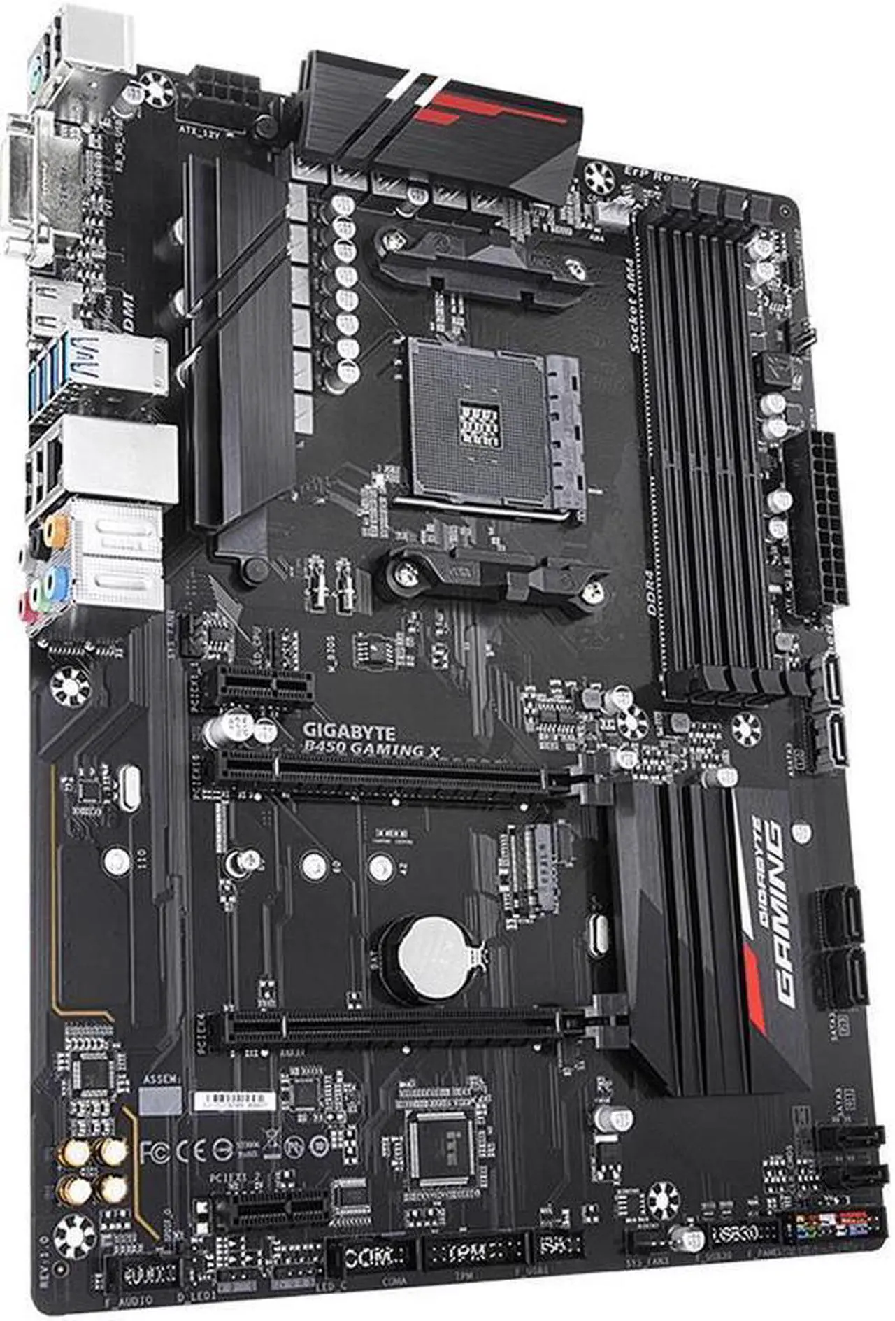 Alt view image 3 of 6 - GIGABYTE B450 Gaming X AM4 AMD B450 SATA 6Gb/s ATX AMD Motherboard