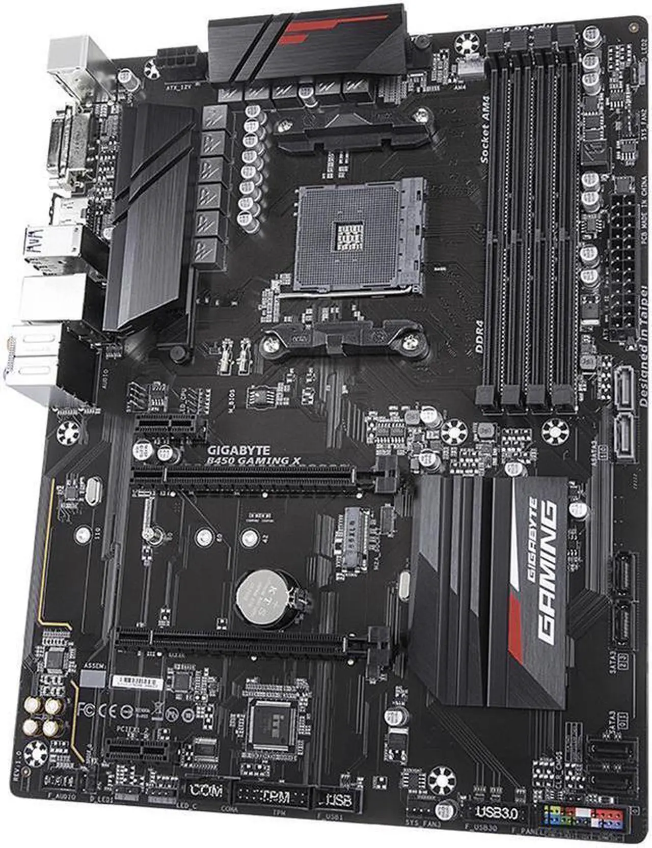 Alt view image 2 of 6 - GIGABYTE B450 Gaming X AM4 AMD B450 SATA 6Gb/s ATX AMD Motherboard